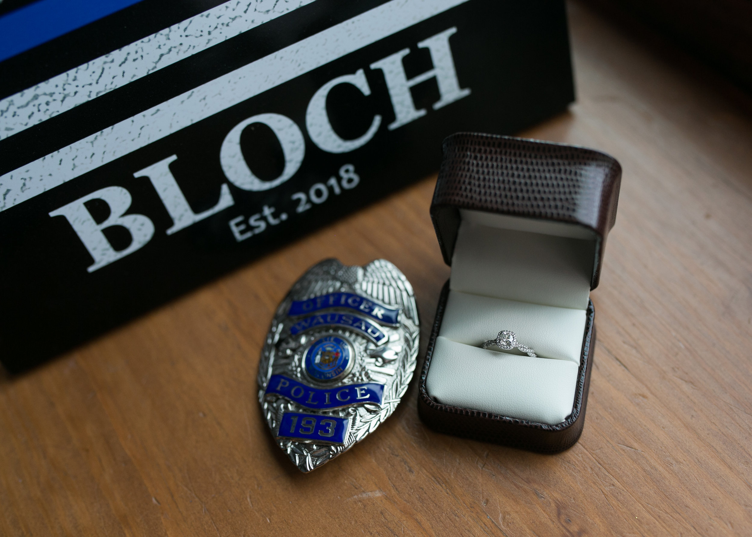 Wausau police officer gets engaged