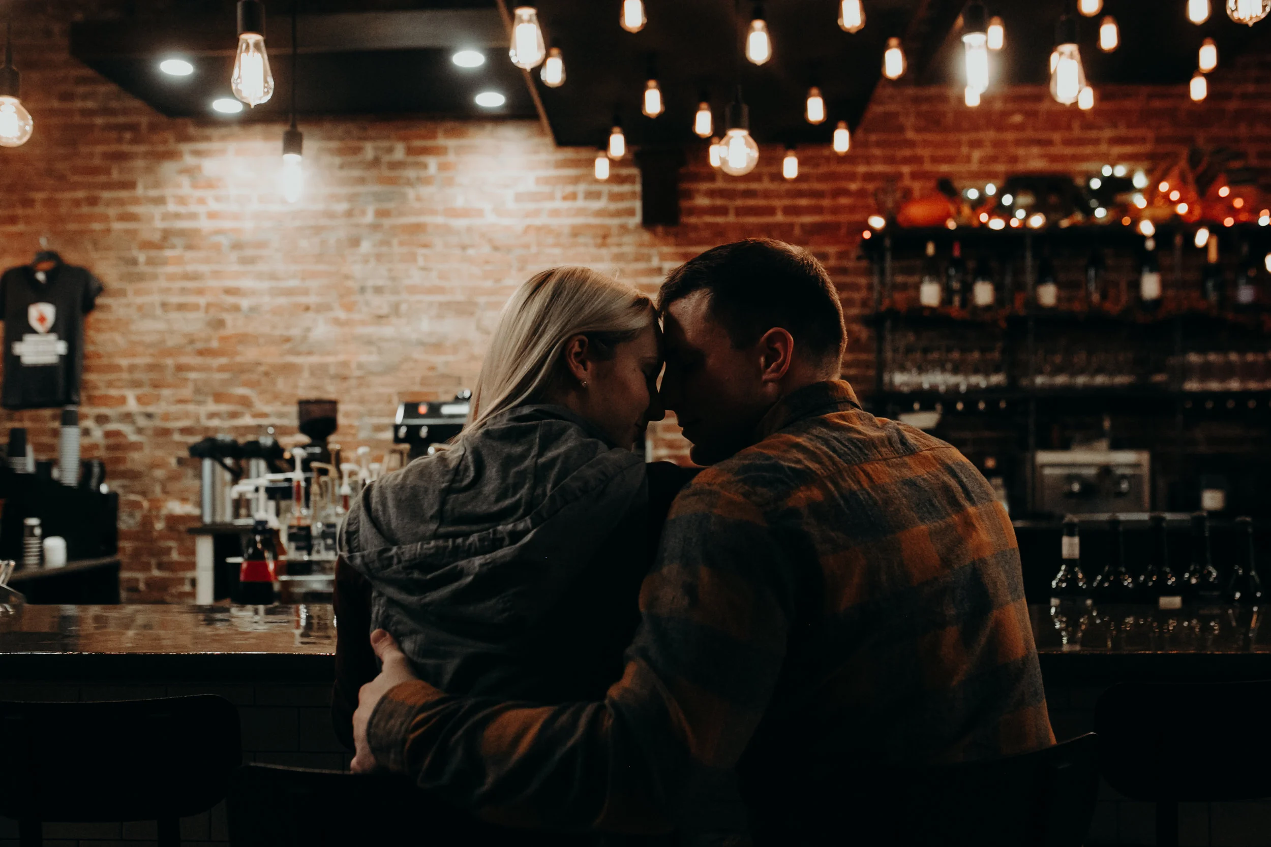 lovers at Revolution Coffee in Black River Falls WI
