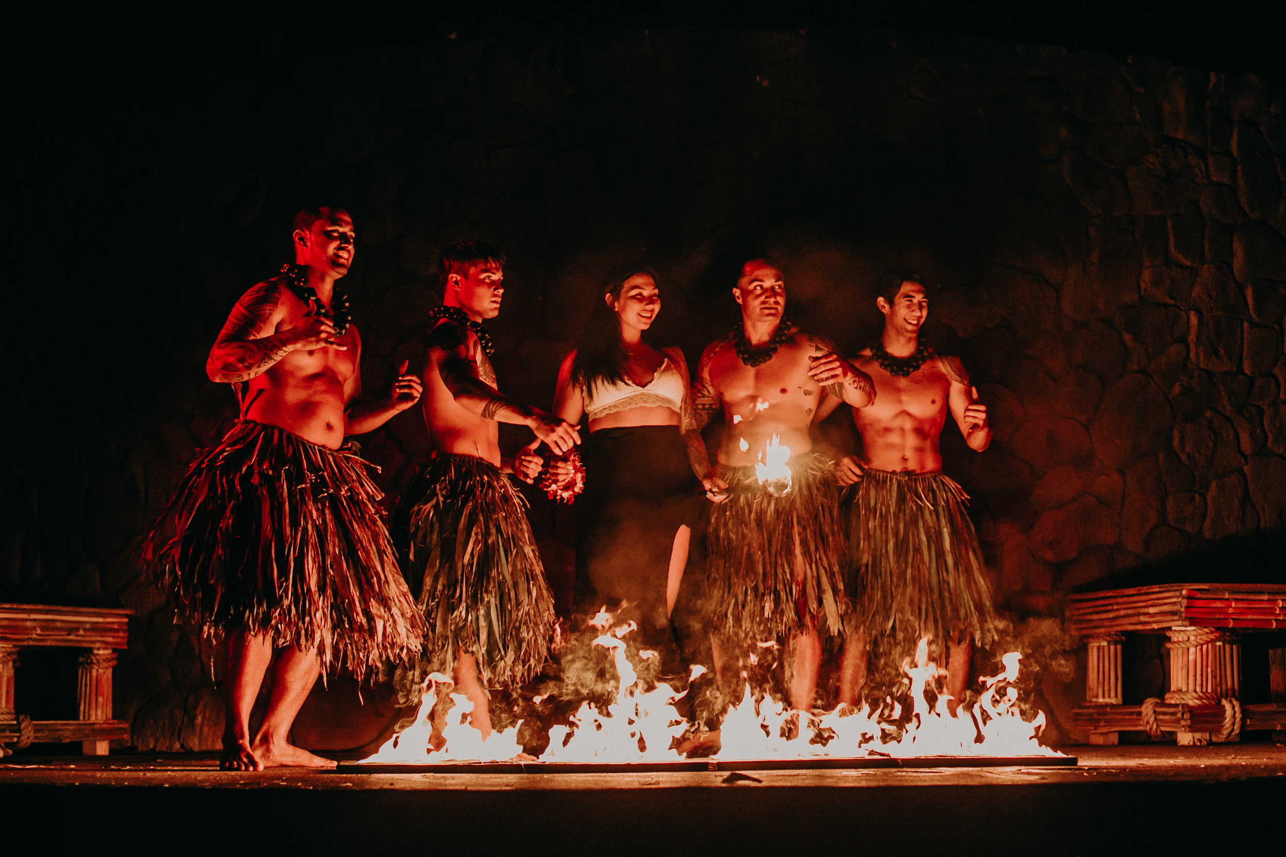The Grand Luau at Honua’lua after dark show