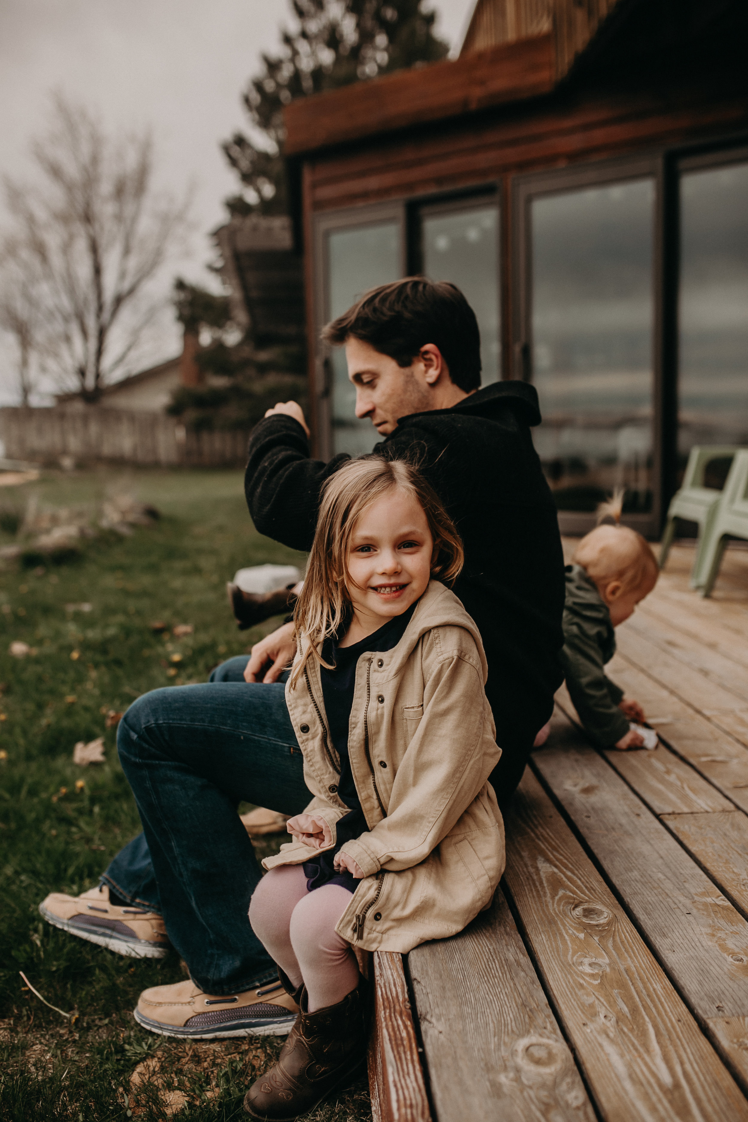 family photographer captures authentic lifestyle moments on Madeline Island