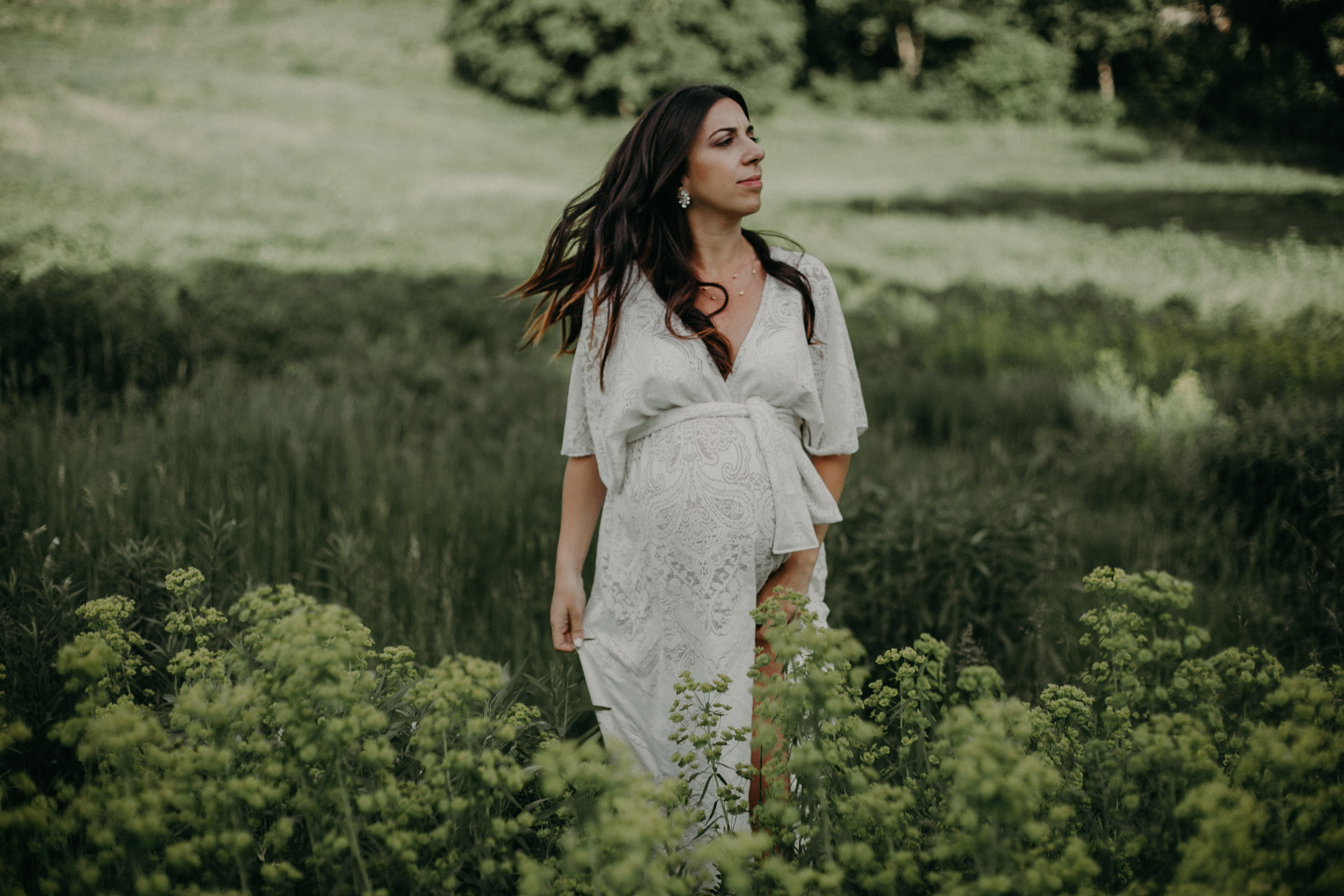 Minneapolis park maternity session