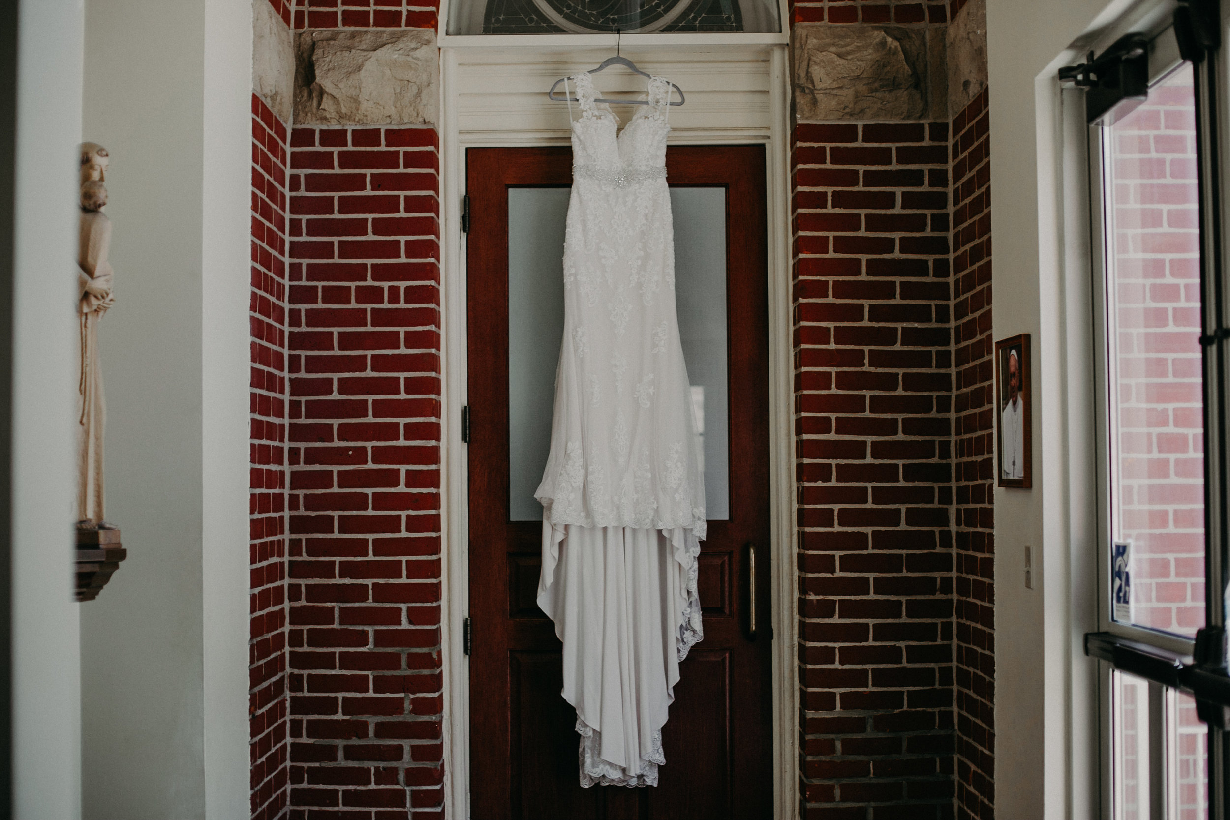  dress shots of Justin Alexander wedding dress in Marshfield WI 