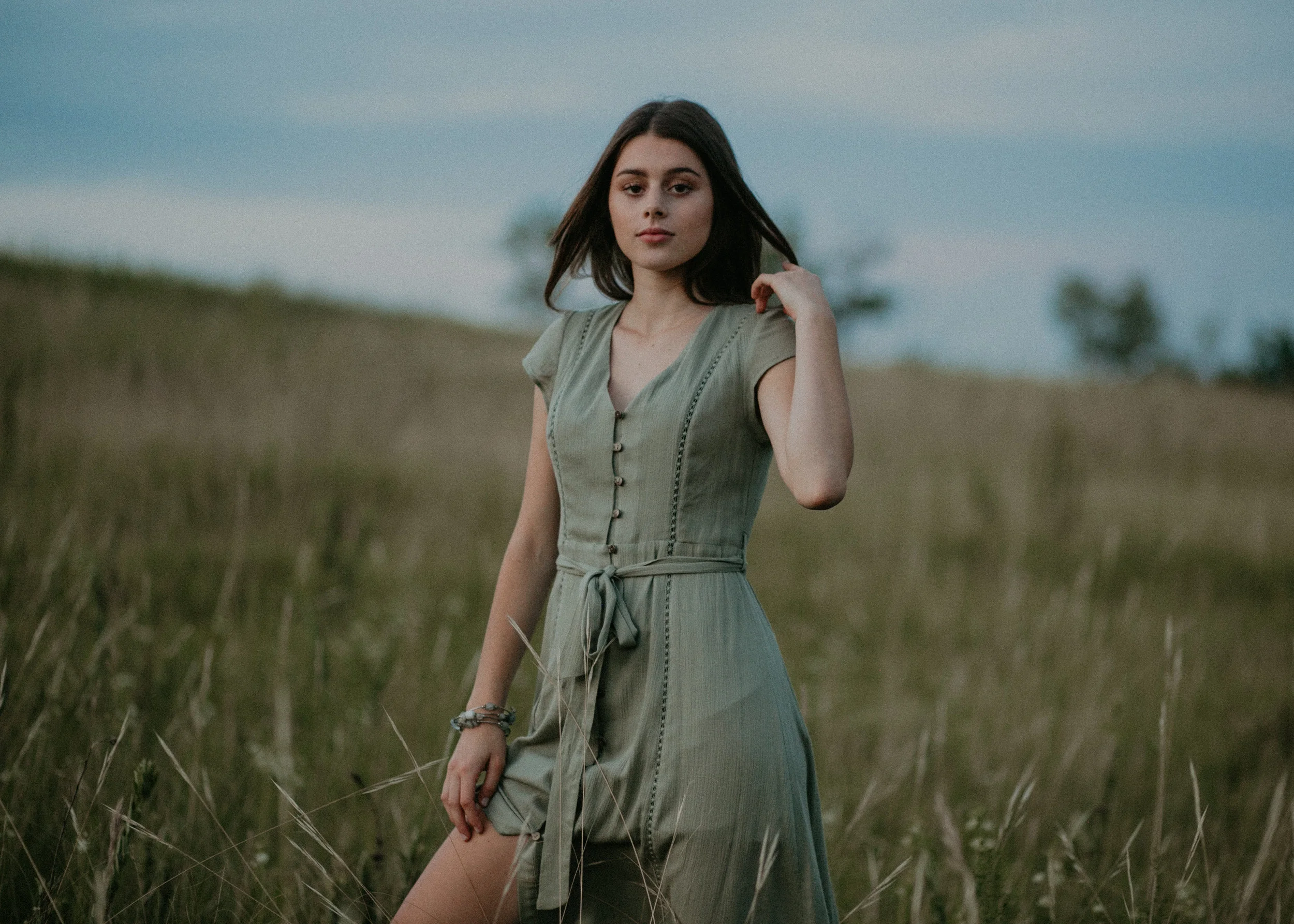 Hudson WI senior portraits with Andrea Wagner are interesting and one of a kind