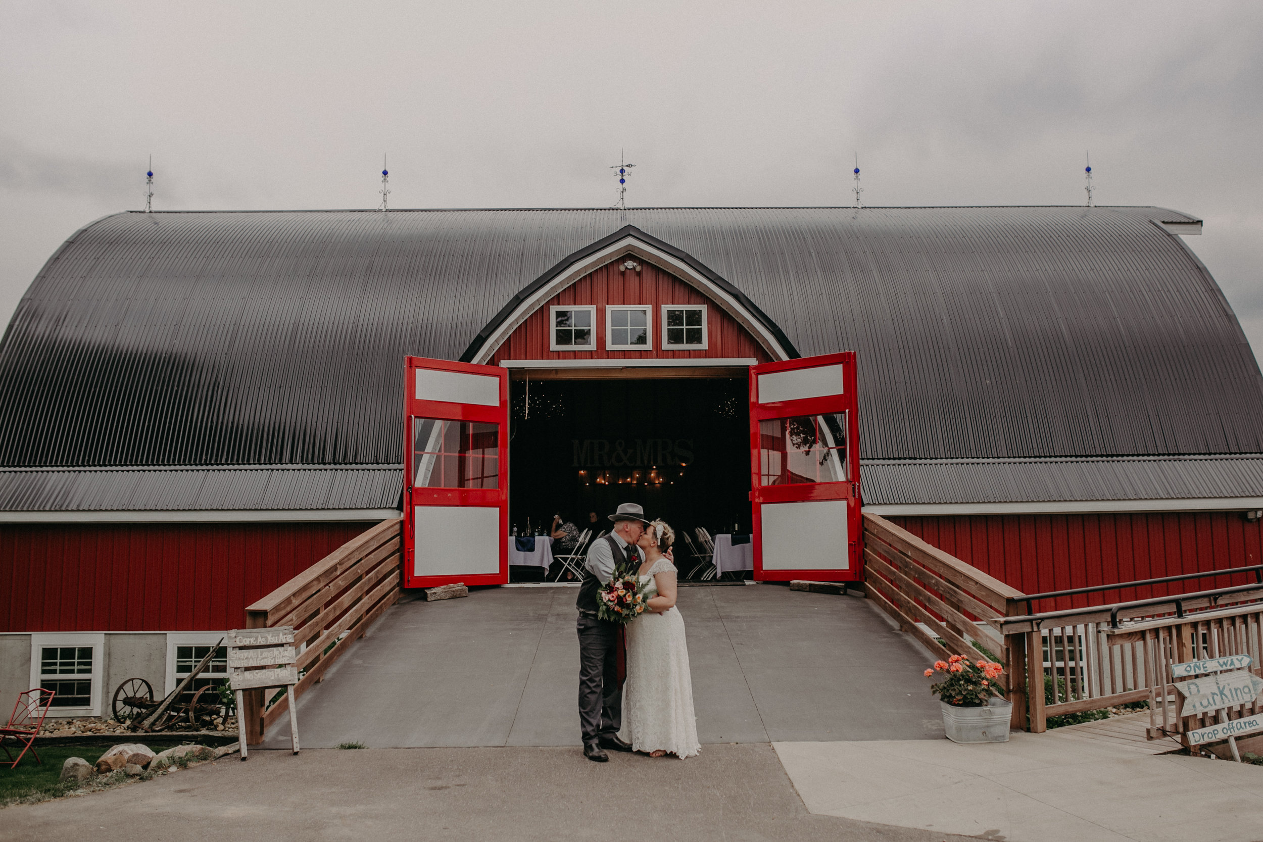 popular wedding venue in Ellsworth WI is Jean Acres Barn