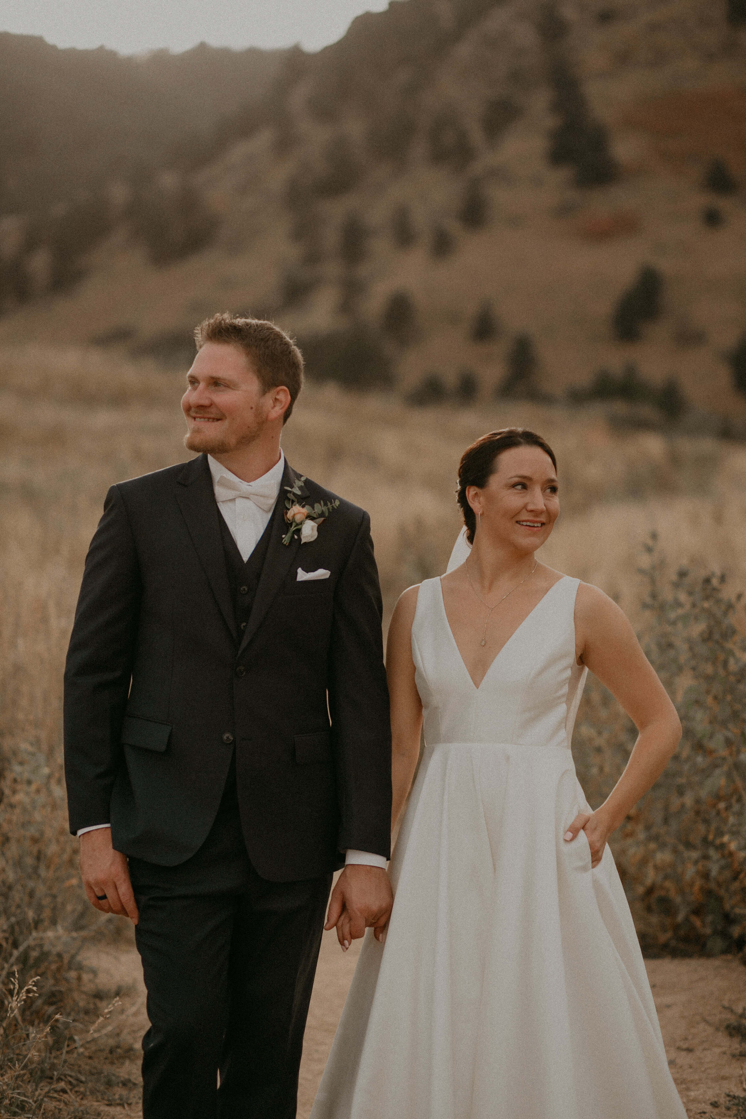  Chautauqua Park bride and groom portraits 