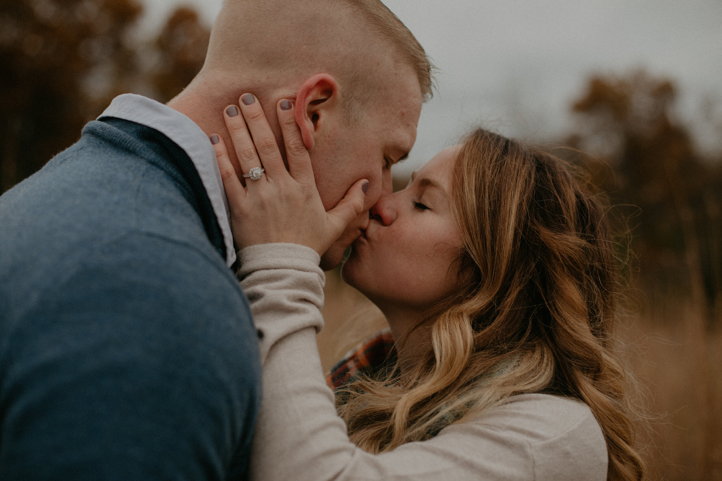  Willow River State Park Engagement Session. Hudson, Wisconsin. Fall Engagement Session. Couple Photos. Adventurous Couple. Adventurous Engagement Session. Wedding Photographer. Engagement Photographer. 