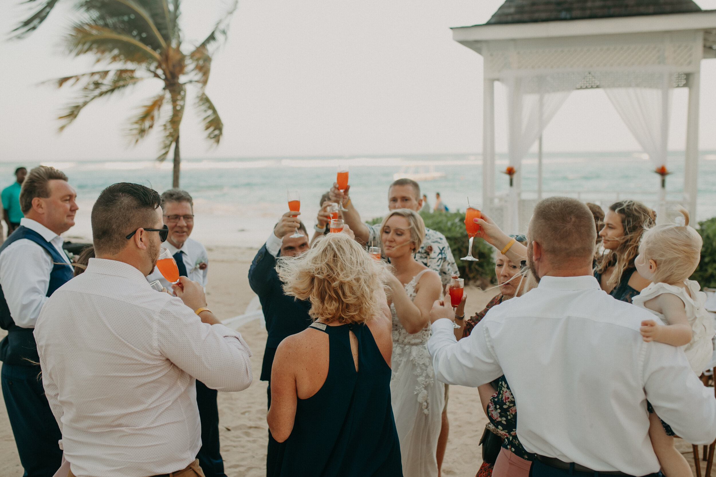 beach destination wedding in Ocho Rios Jamaica at Riu Resort with Andrea Wagner Photography 