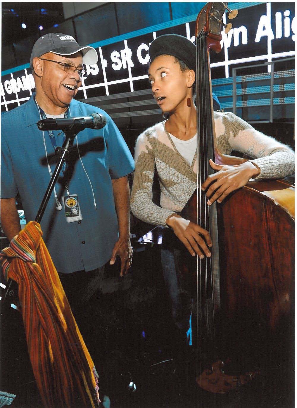 David & Esperanza Spalding in 2011