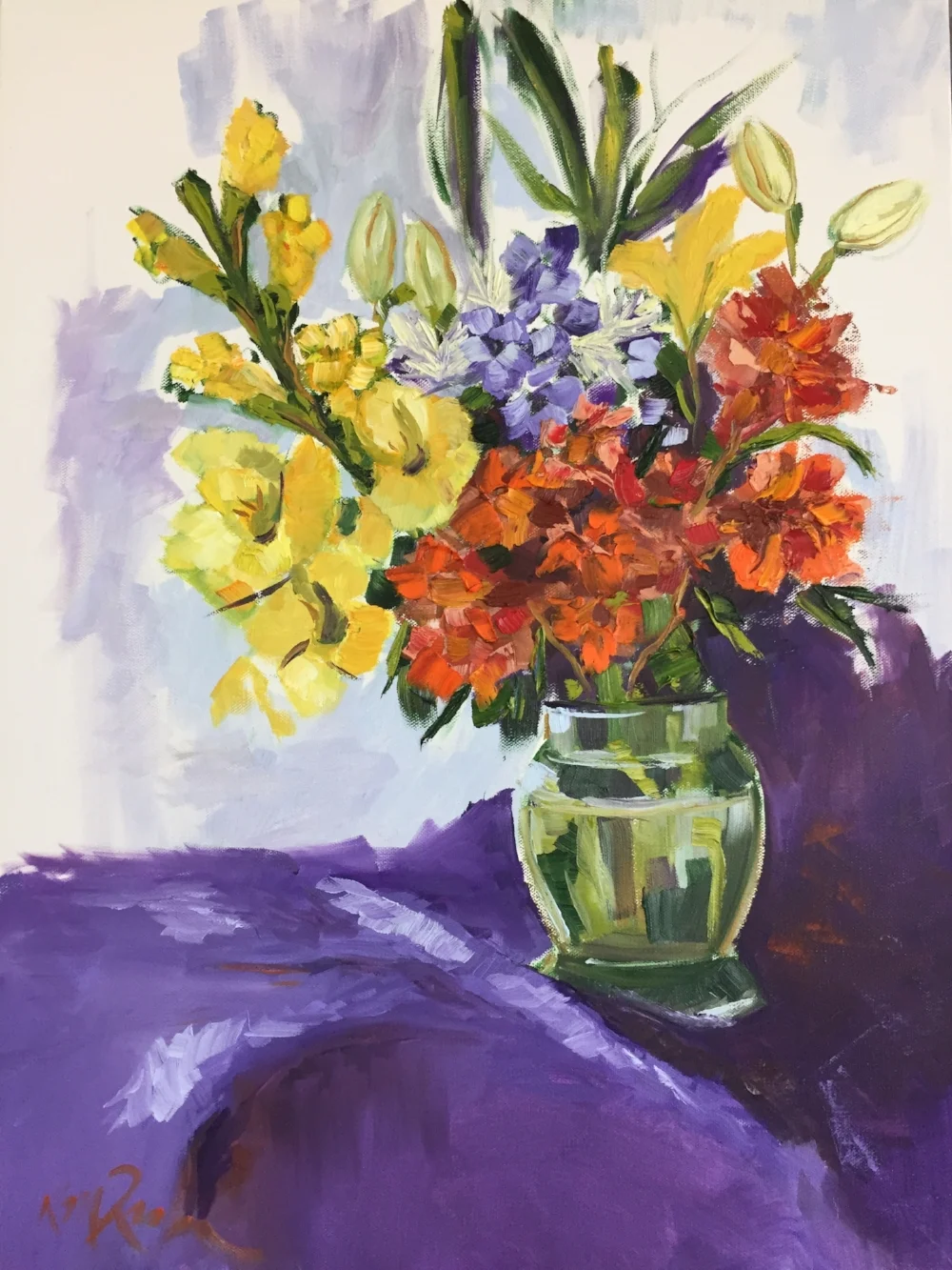 Floral Abstraction I