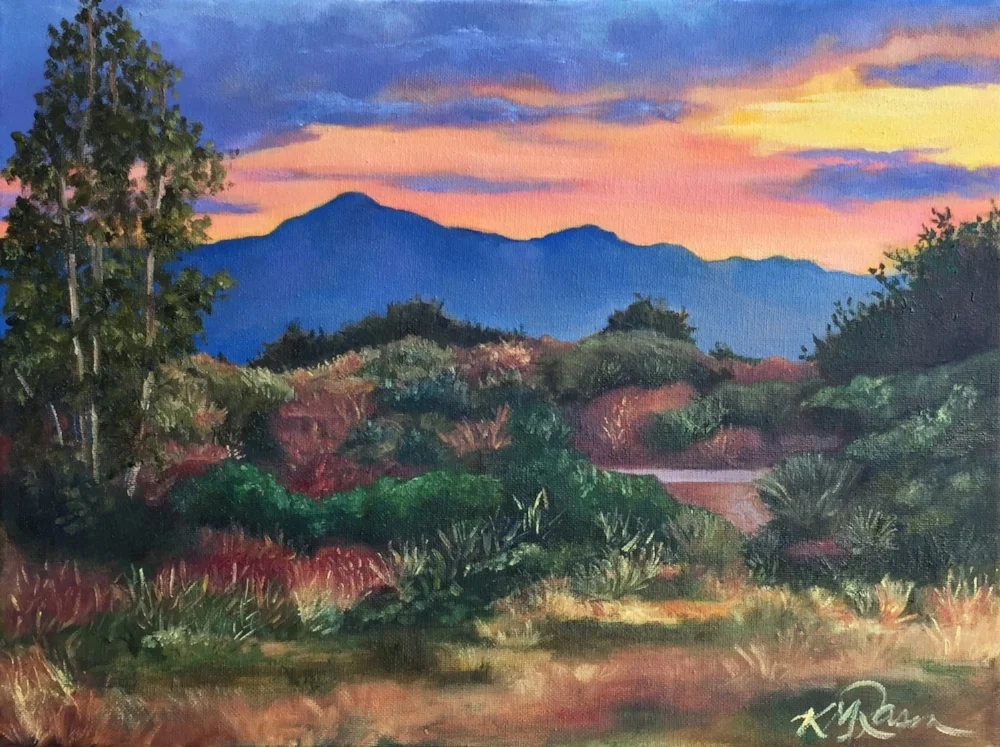 Arroyo Seco at Sunset