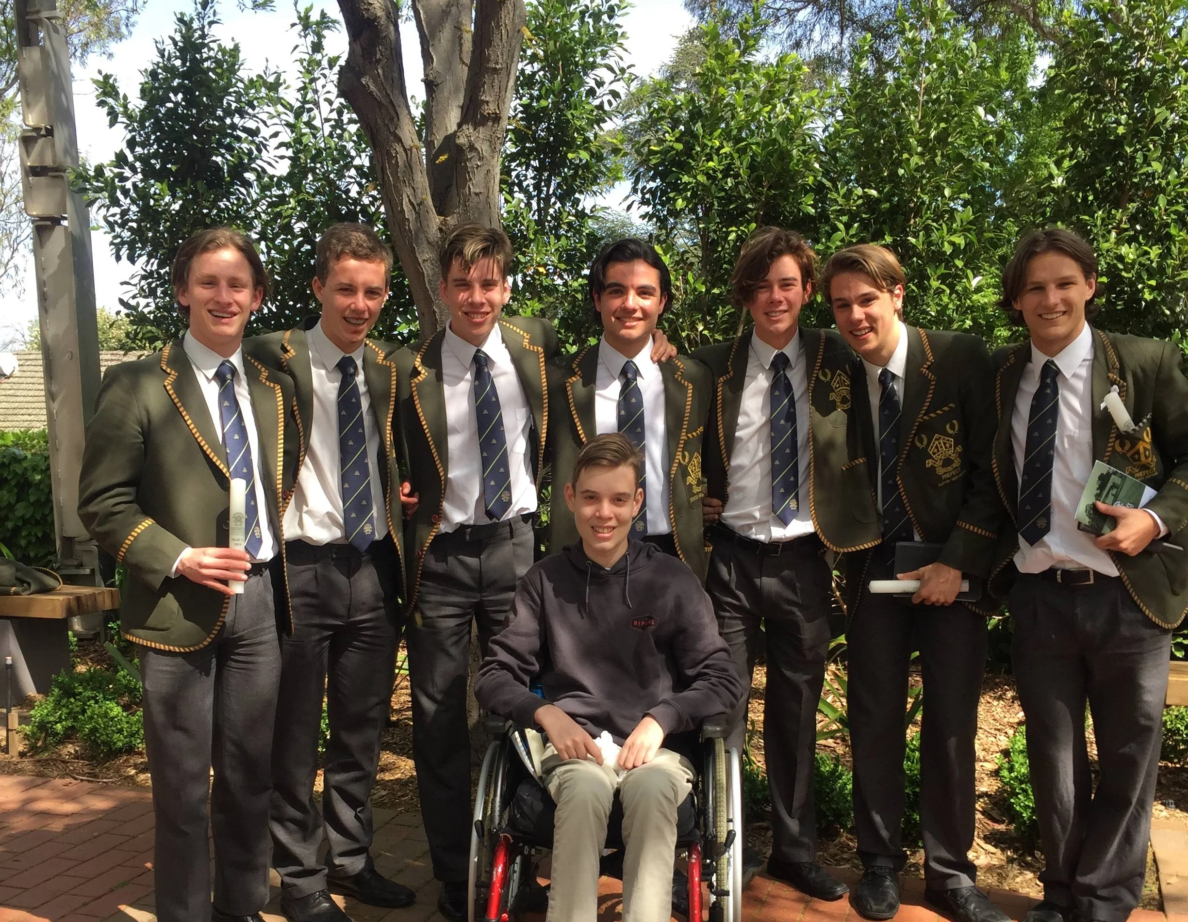 “ ALL YEAR 12S ARE IN THIS TOGETHER.” - wILL sAUNDERS