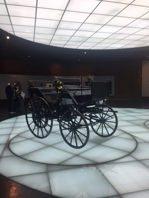 Mercedes-Benz museum tour.