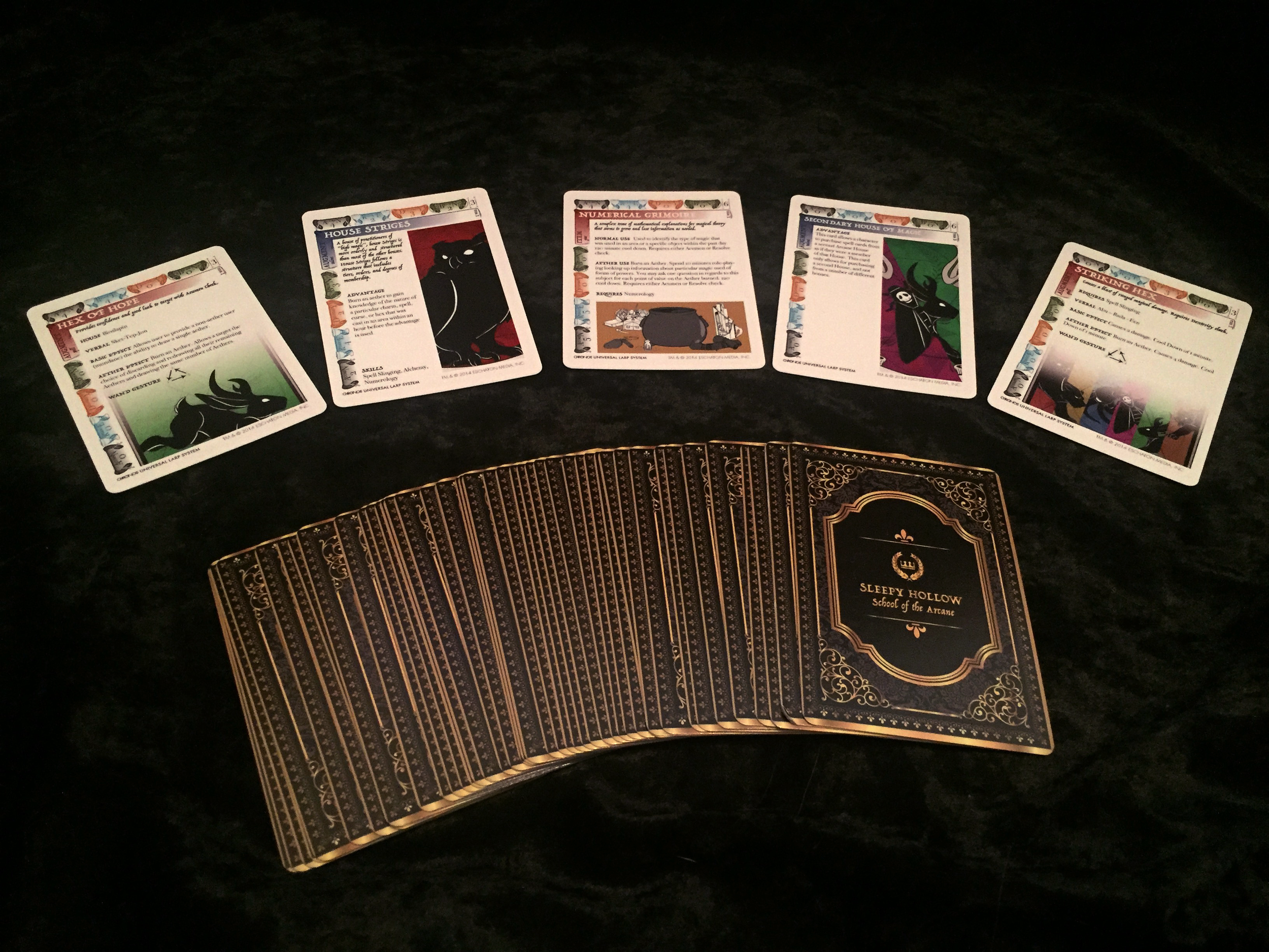 Sleepy Hollow: School of the Arcane Deck Sampler
