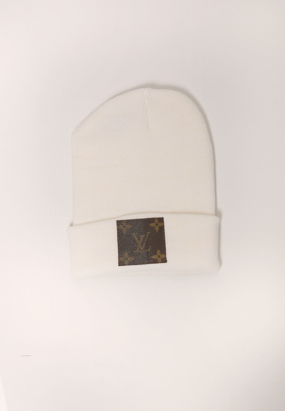 Louis Vuitton 2000s pre-owned logo-patch Ribbed Beanie - Farfetch