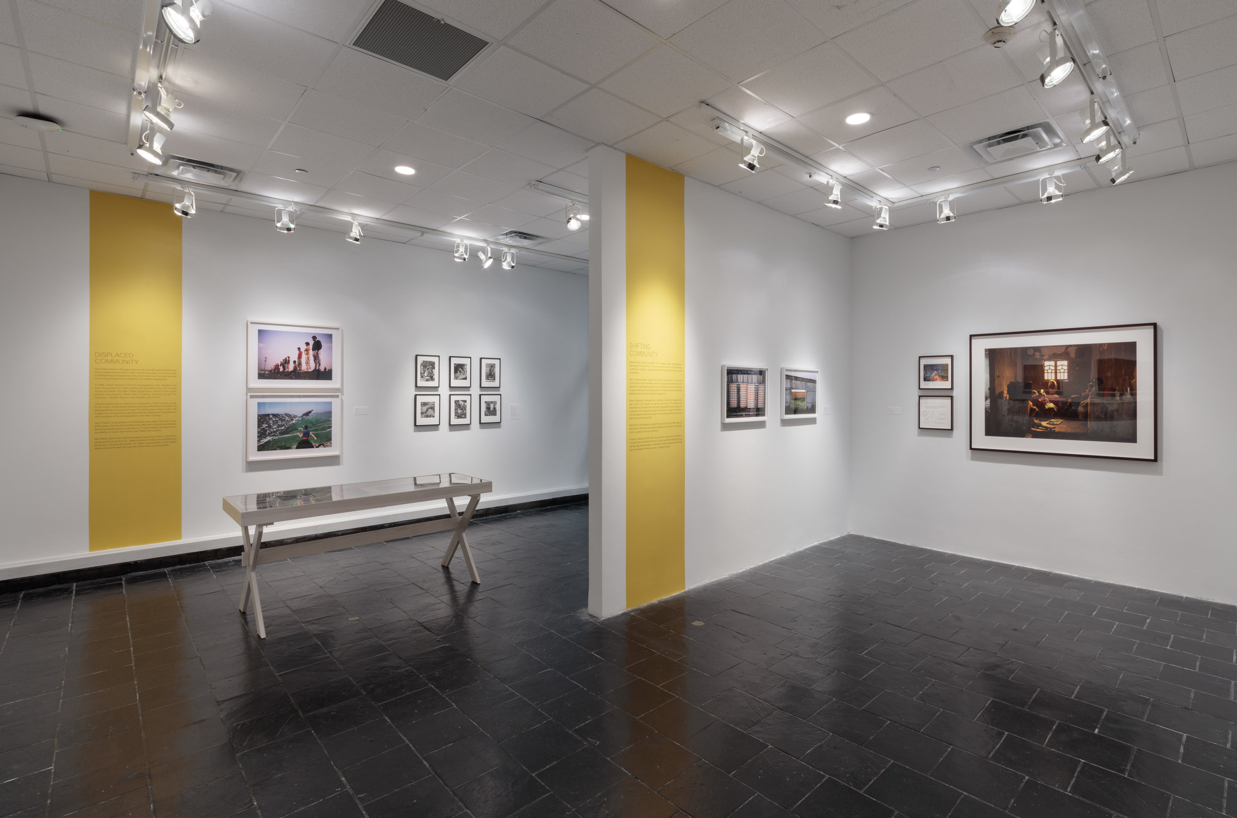  Installation view:&nbsp; Framing Community: Magnum Photos, 1947–Present, &nbsp;Hunter College Art Galleries, 2017. Photo by Stan Narten.&nbsp; 