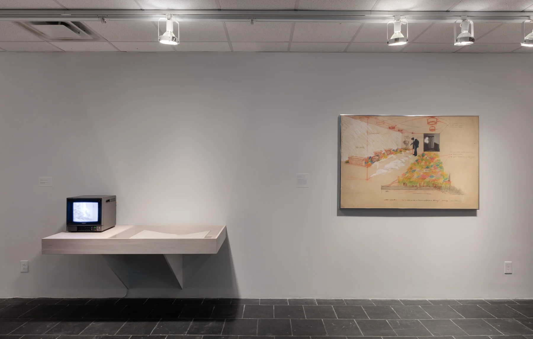 Installation View: The School of Survival: Learning with Juan Downey , Hunter College Art Galleries, 2018. Photo by Stan Narten.