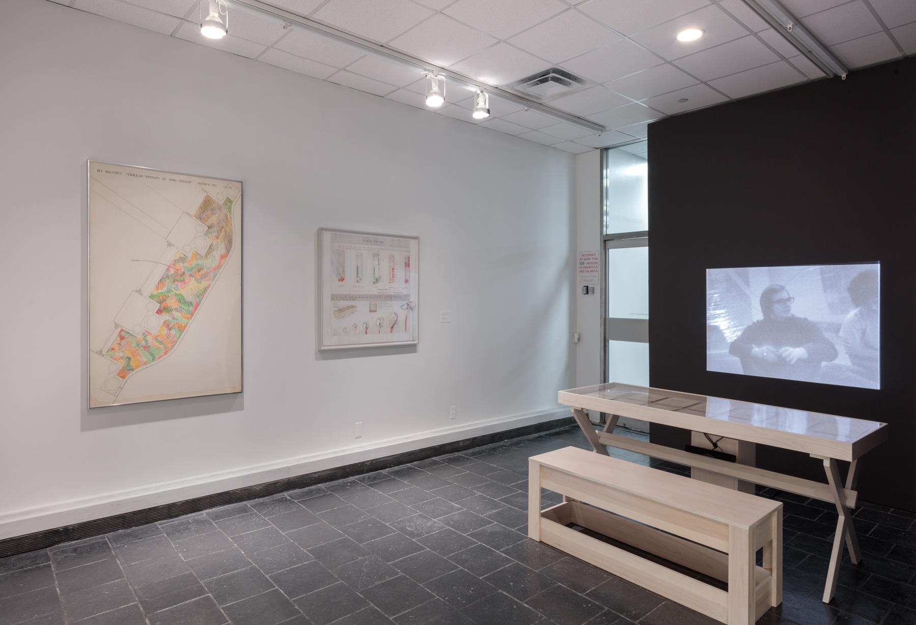 Installation View: The School of Survival: Learning with Juan Downey , Hunter College Art Galleries, 2018. Photo by Stan Narten.