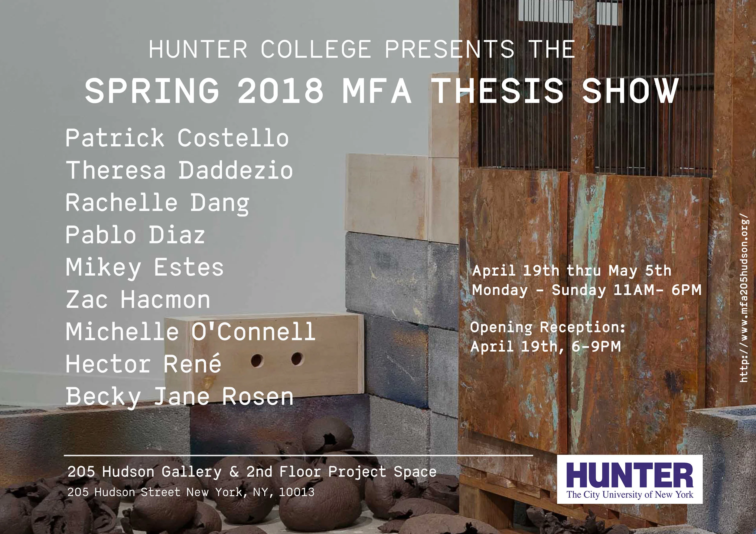 Hunter MFA Thesis Part I