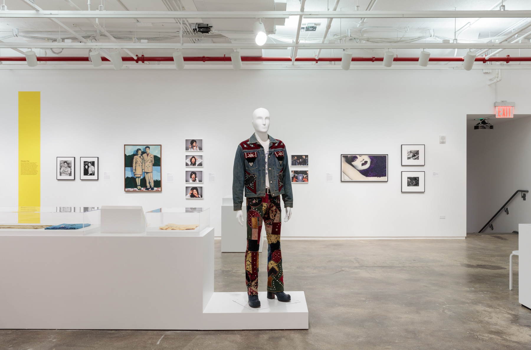  Installation view of  Axis Mundo: Queer Networks in Chicano L.A.  at 205 Hudson Gallery. Photo by Stan Narten.  