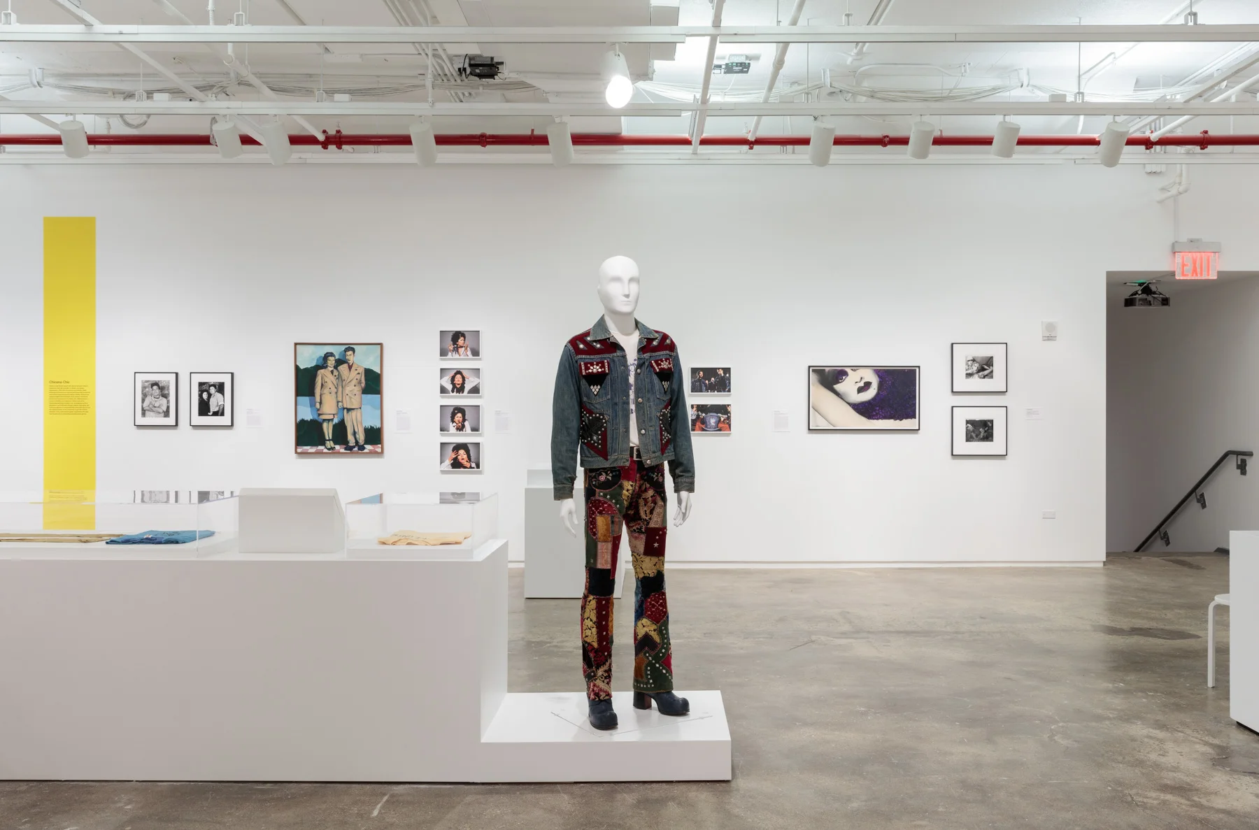 Installation view of Axis Mundo: Queer Networks in Chicano L.A. at 205 Hudson Gallery. Photo by Stan Narten.