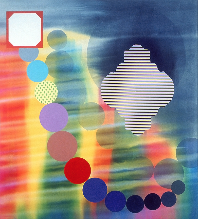 Stephen Mueller Passegiata , 2005 Acrylic on canvas 72 × 66 inches Courtesy of Lennon, Weinberg, Inc., New York and Texas Gallery, Houston