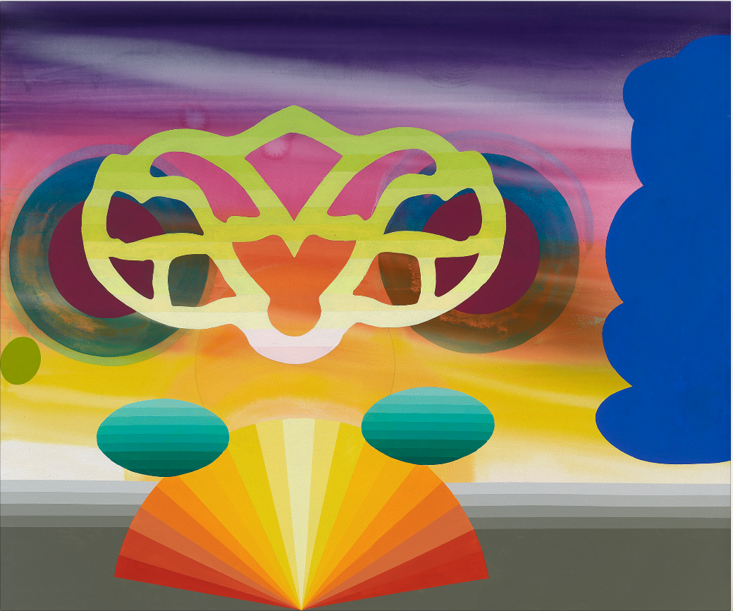 Stephen Mueller Helen , 2010 Acrylic on canvas 50 × 60 inches Courtesy of Lennon, Weinberg, Inc., New York and Texas Gallery, Houston