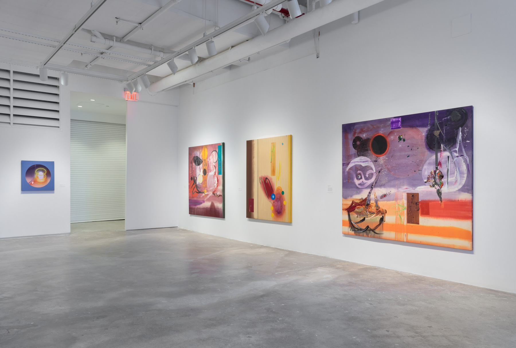Installation view: Stephen Mueller: Orchidaceous , Hunter College Art Galleries, 2018. Photo by Stan Narten.