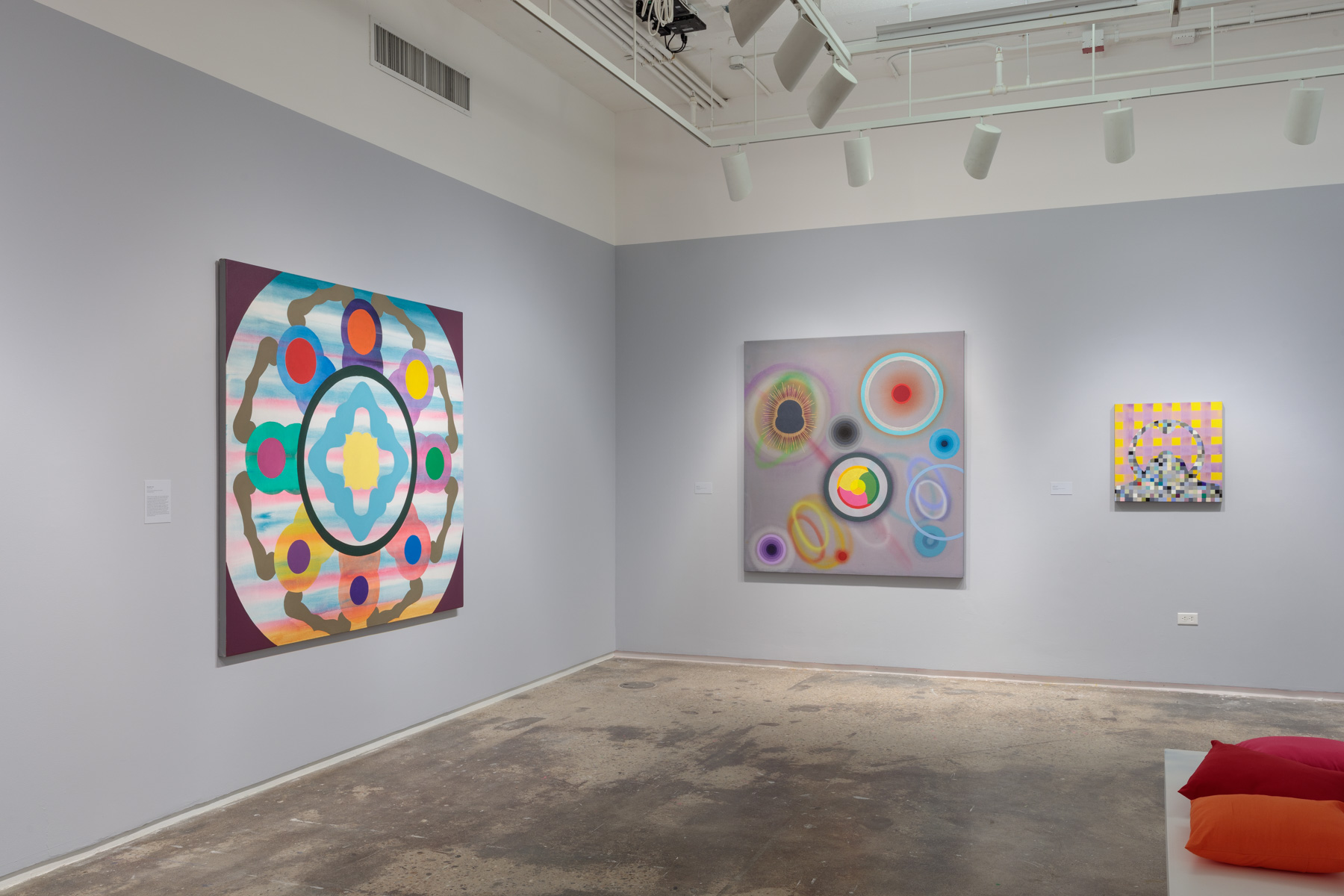 Installation view: Stephen Mueller: Orchidaceous , Hunter College Art Galleries, 2018. Photo by Stan Narten.