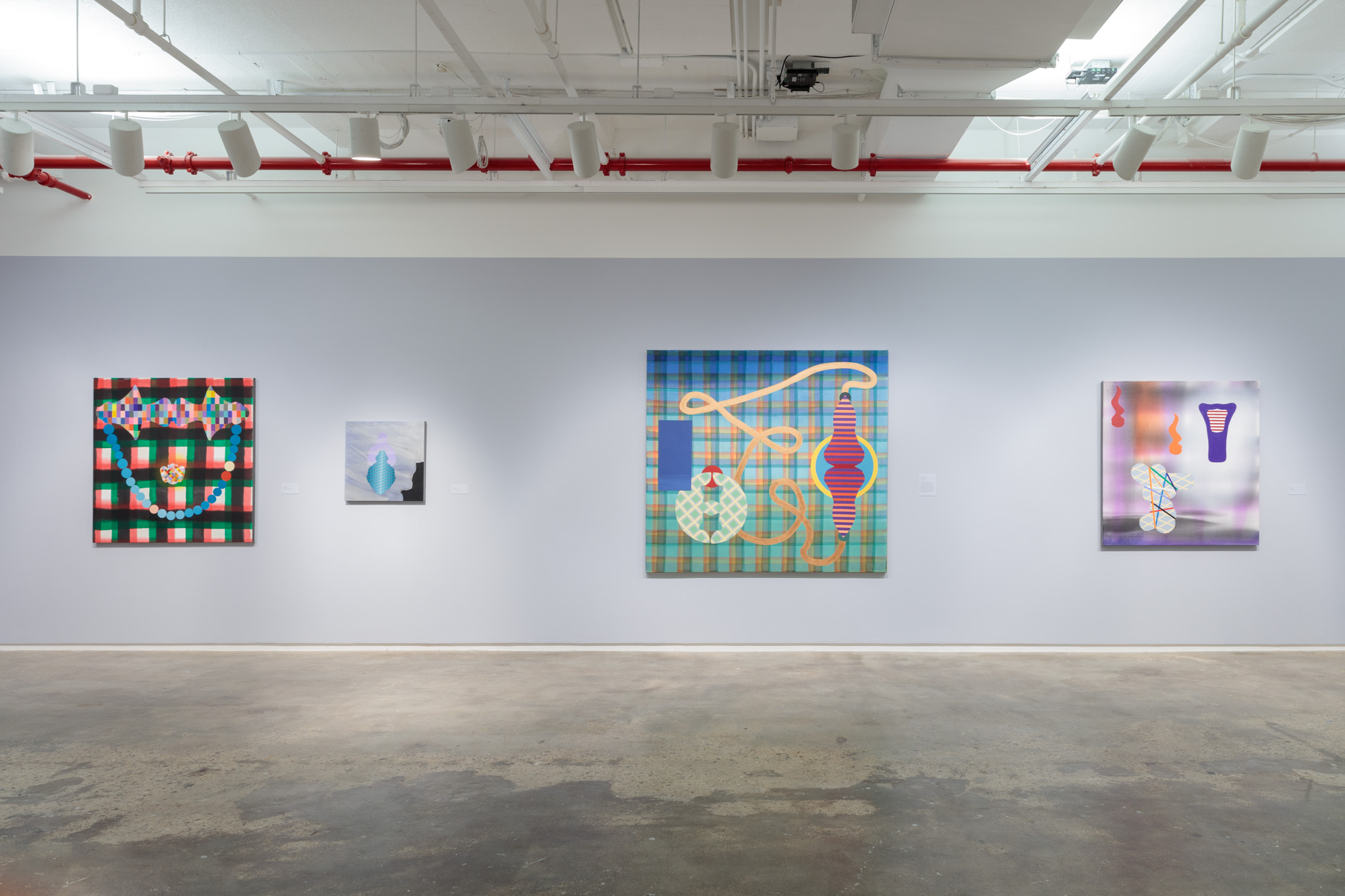 Installation view: Stephen Mueller: Orchidaceous , Hunter College Art Galleries, 2018. Photo by Stan Narten.