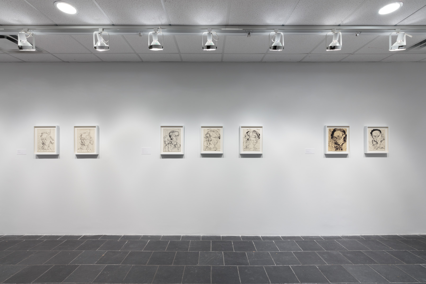 Installation view: Hans Hofmann: The California Exhibitions, 1931 , Hunter College Art Galleries, 2019. Photo by Stan Narten.