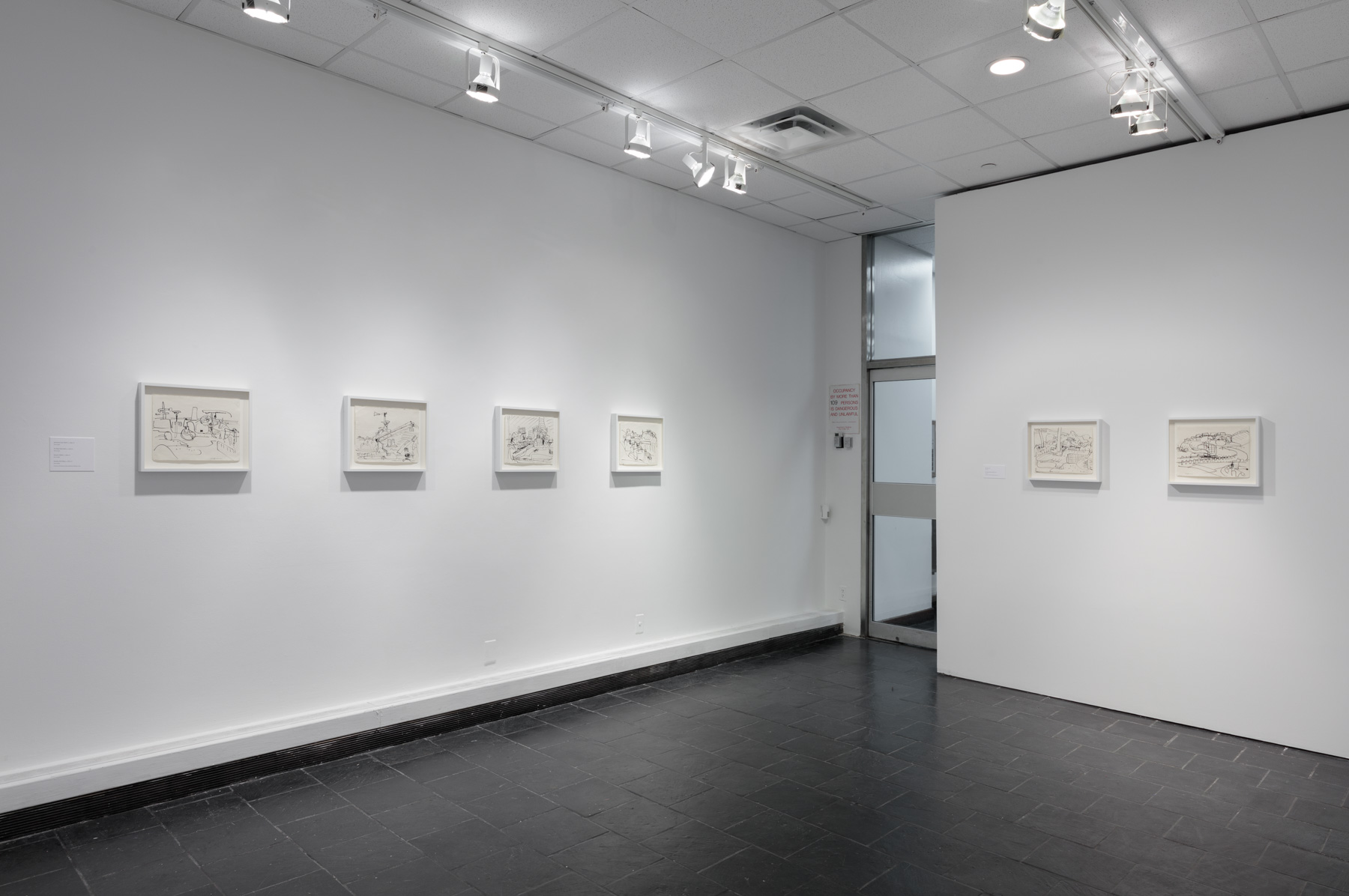 Installation view: Hans Hofmann: The California Exhibitions, 1931 , Hunter College Art Galleries, 2019. Photo by Stan Narten.