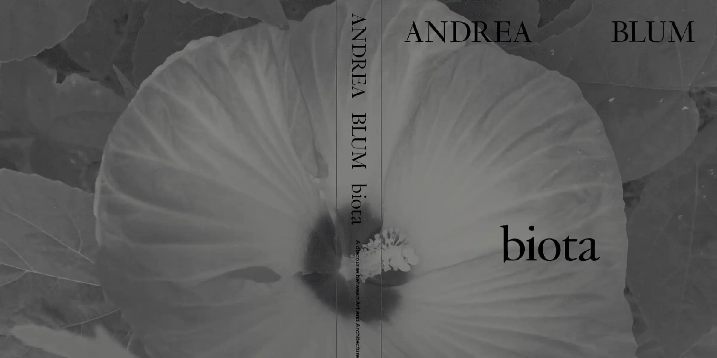 Andrea Blum: BIOTA Book Launch