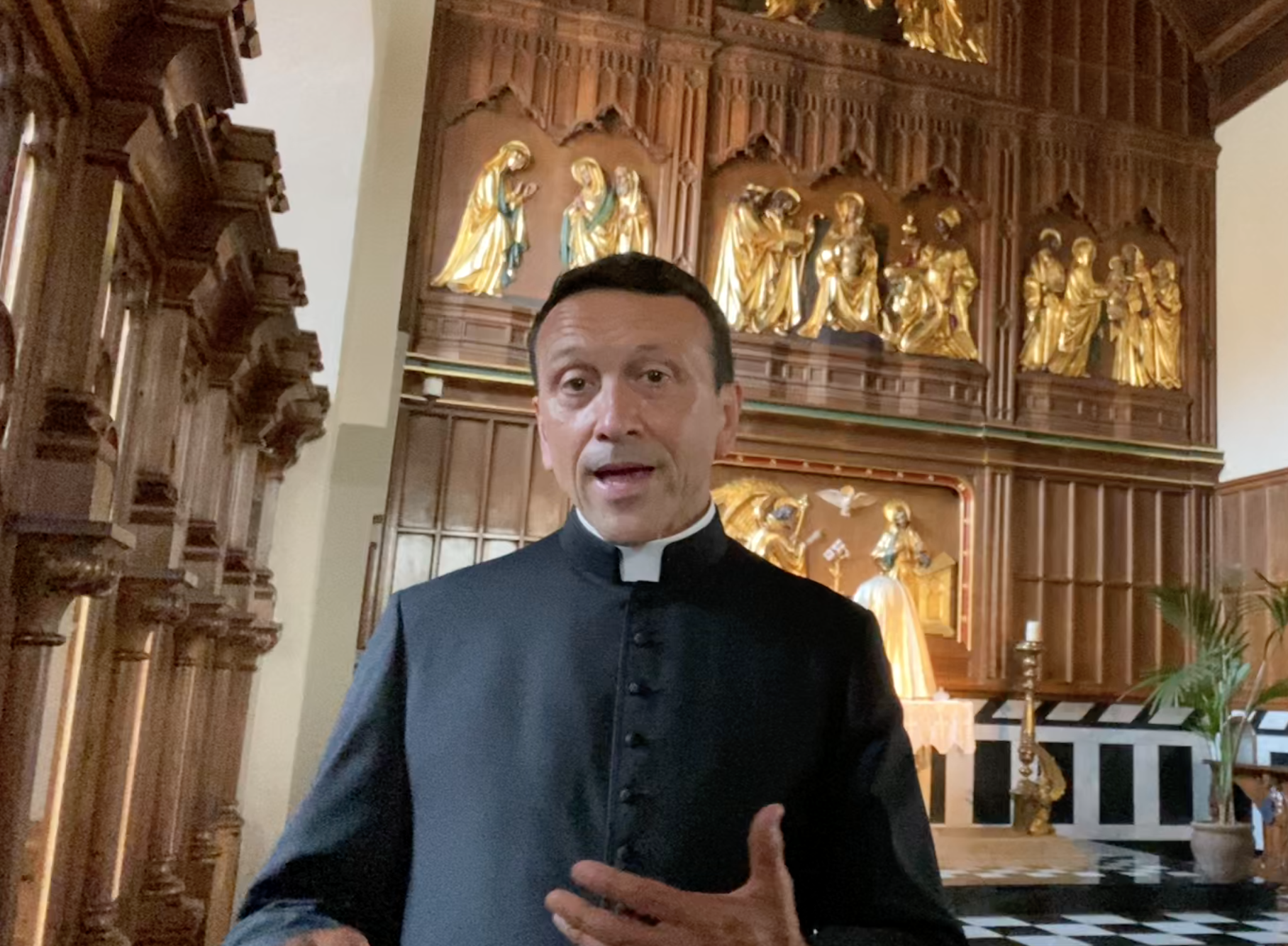 Attend Mass in church