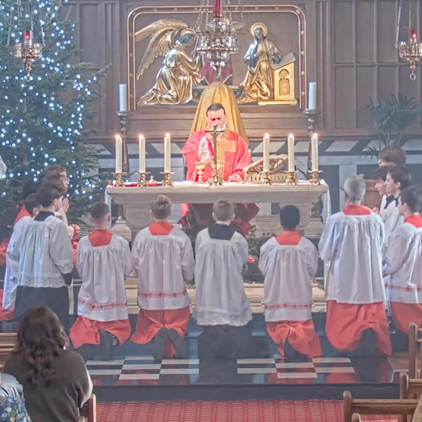 Feast of Saint Stephen. Please pray for our Altar Servers and their families. They have a great privilege of serving at the Altar. Pray too for priestly vocations from among their number!