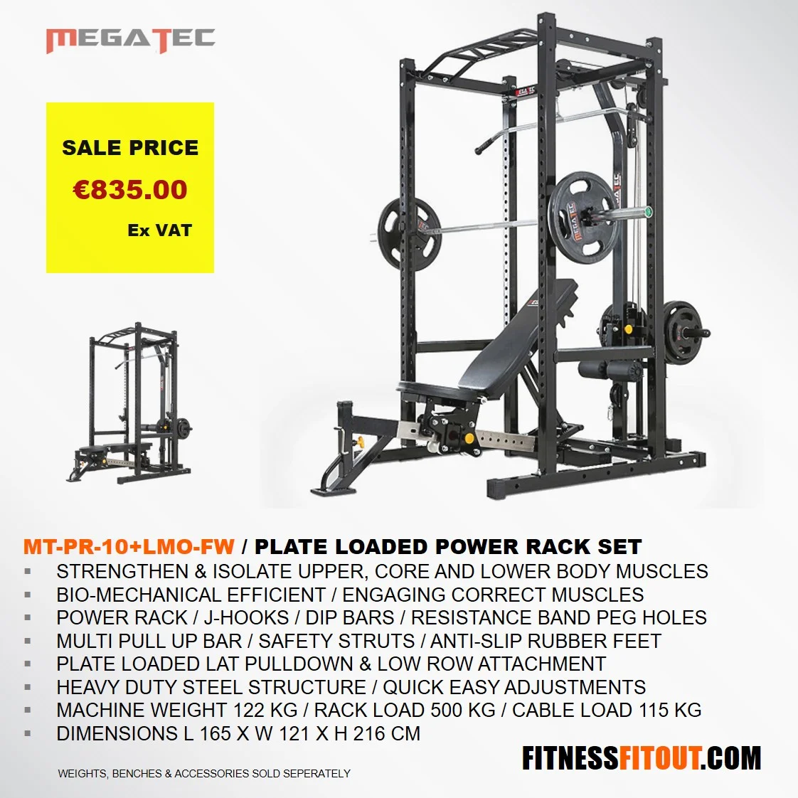 MEGATEC SERIES POWER RACK SET