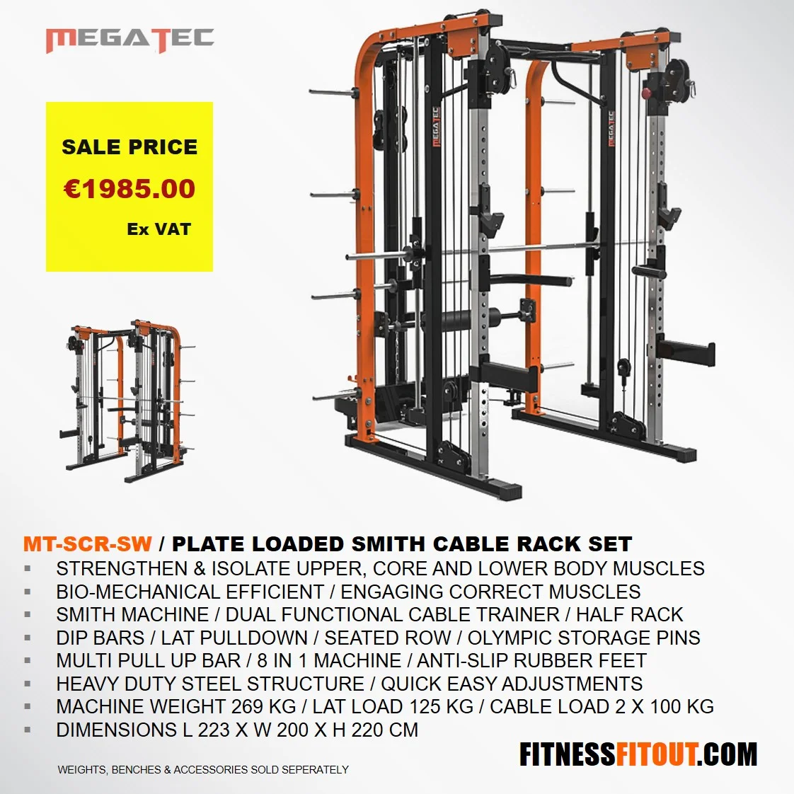 MEGATEC SERIES SMITH CABLE RACK