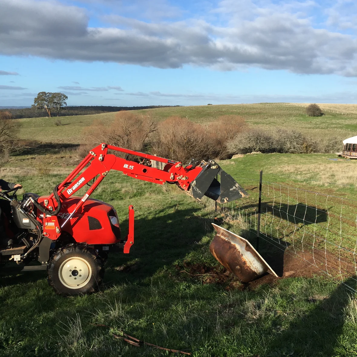 BRANSON, THE TRACTOR
