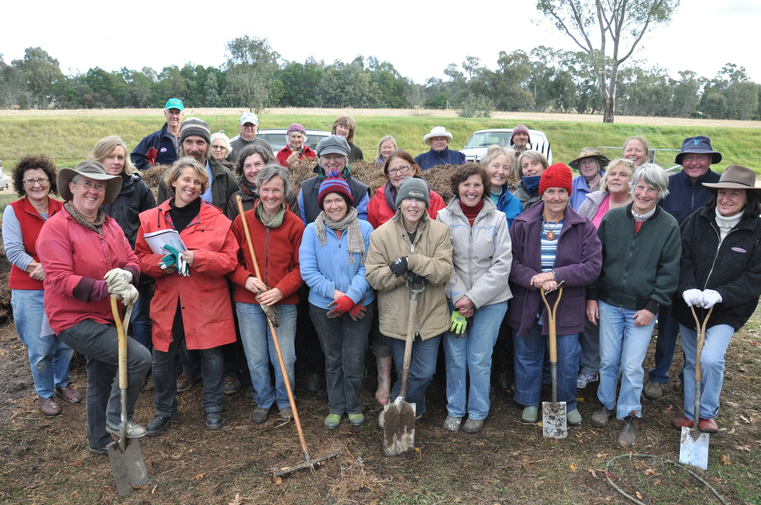 Members of the Newstead Community Garden group https://newsteadgarden.wordpress.com