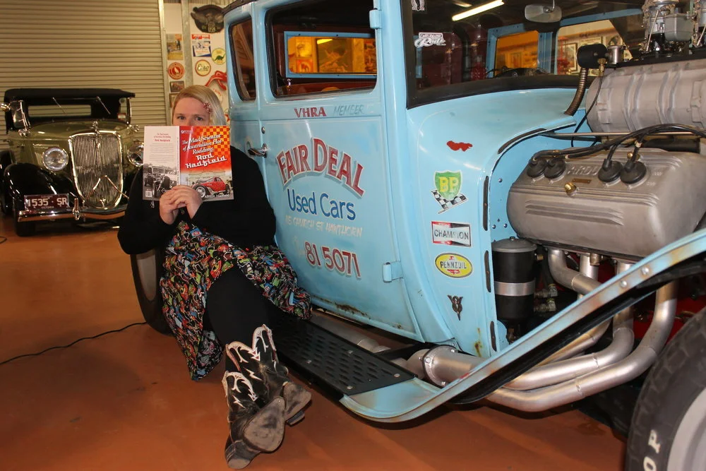ALISON HADFIELD - AUTHOR of THE MAD SCIENTIST OF AUSTRALIAN HOT RODDING: ROD HADFIELD