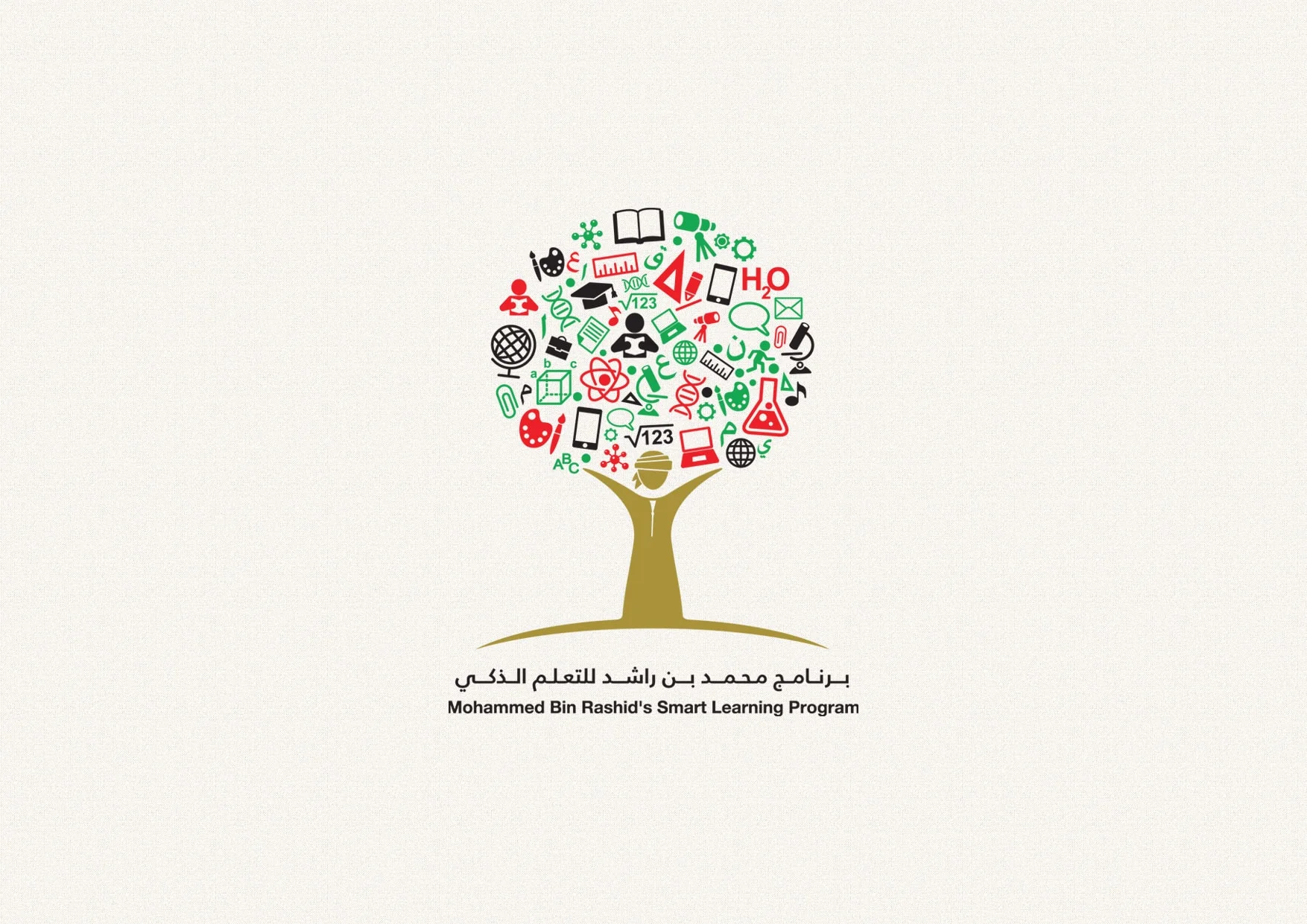Mohammad Bin Rashid Smart Learning Program - Brand identity design & logo design concept in Dubai