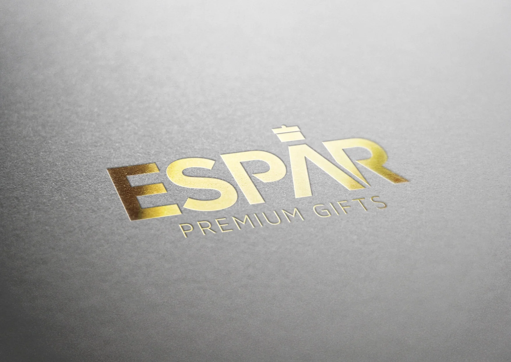ESPAR PREMIUM GIFTS - Brand identity design & logo design concept in Dubai