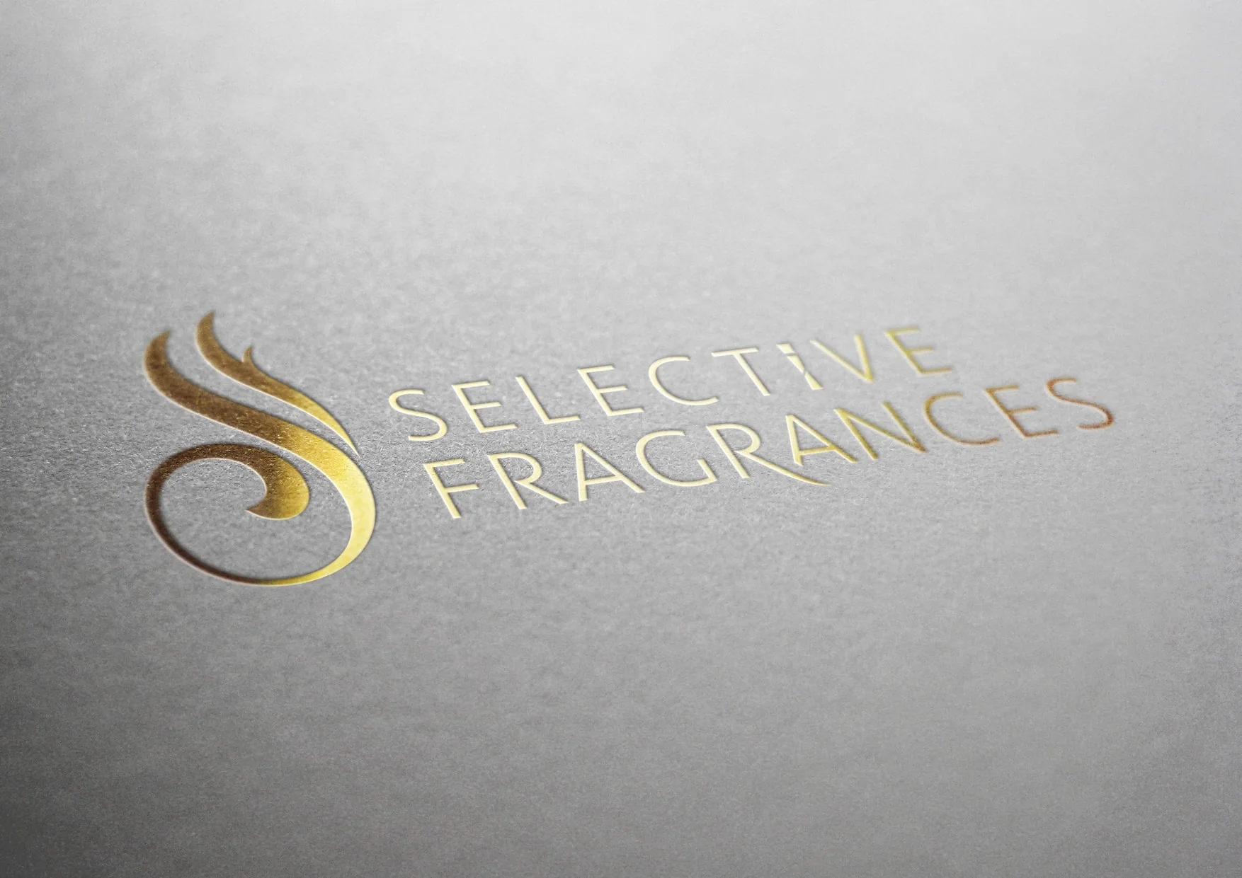 Selective Fragrances - Brand identity design & logo design concept in Dubai