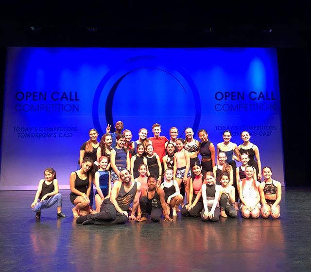 Had a blast in @frankiemorgan_’s master class tonight here in Warren! ✨ #ocfam #opencall
