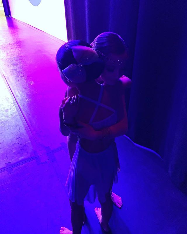Starting off day 3 in Warren with hugs from the best dance friends! 💙 #ocfam