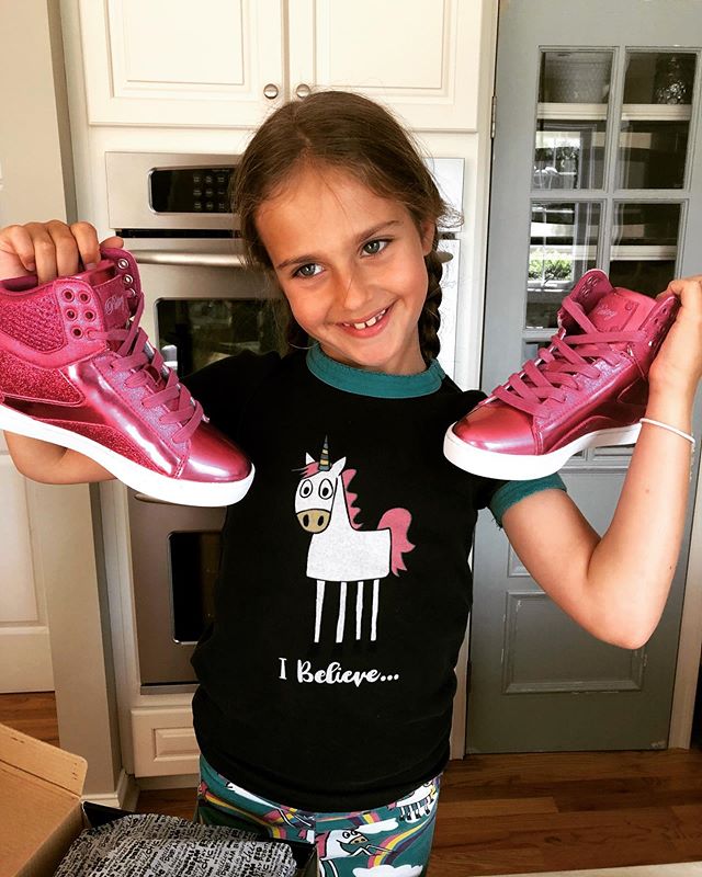 Someone was excited to received their FREE @lovepastry sneakers that she won in Warren, NJ. #opencallcompetition #warren19 #ocfam #hiphop #dance