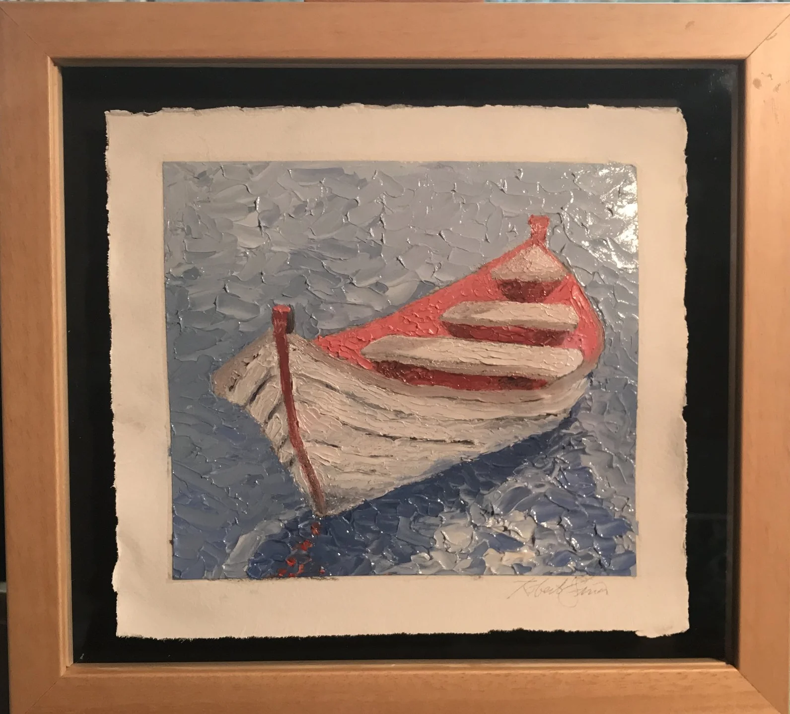 Solo II Oil on Paper 9 x 10