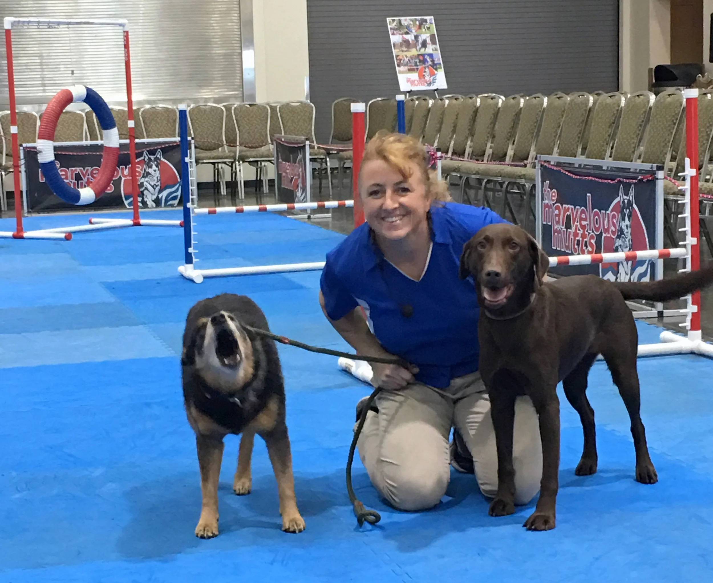 Princess Tazer, Christina and Jetta getting ready to perform in Erie, PA!