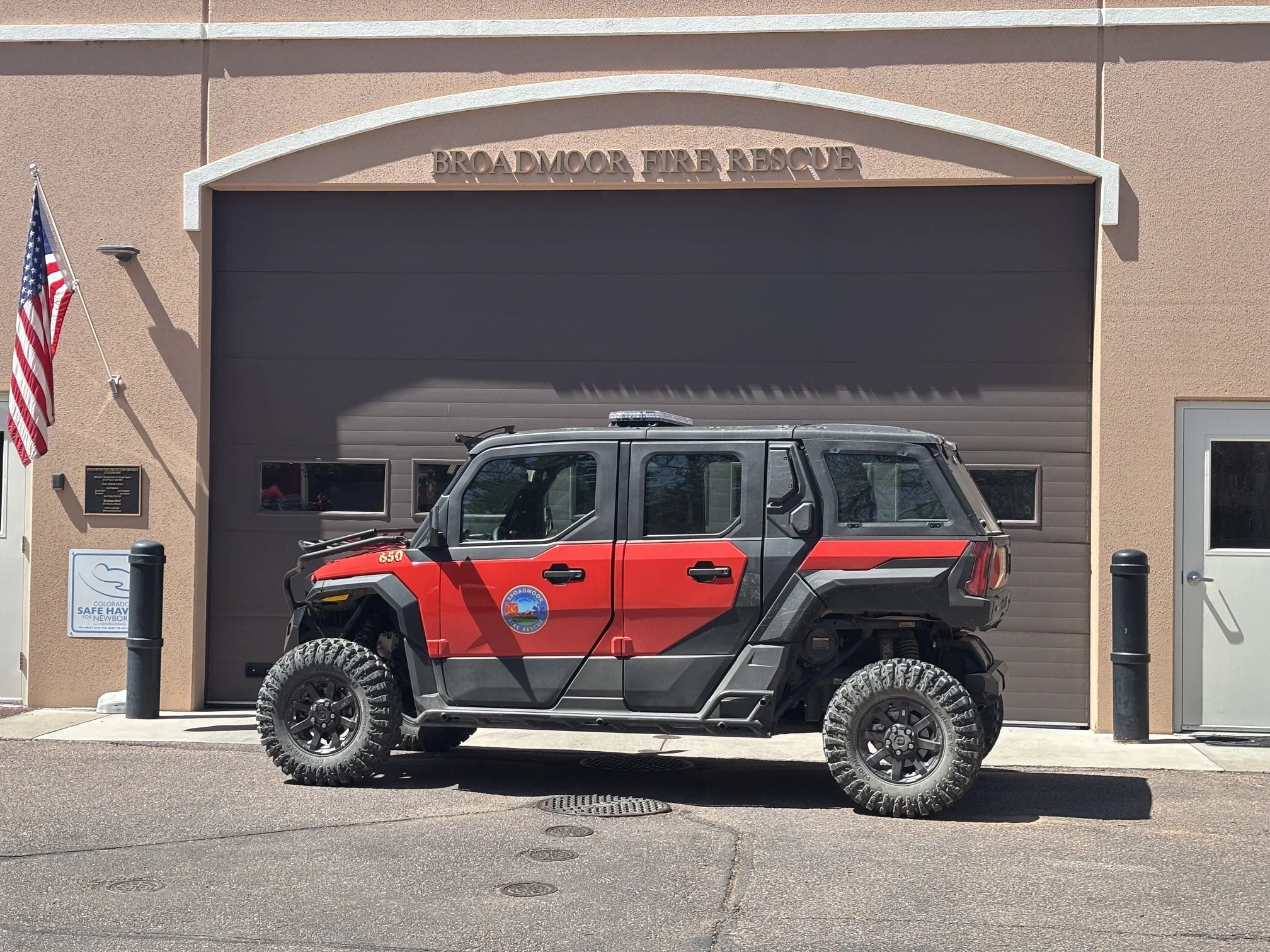 Broadmoor 650, quick response vehicle