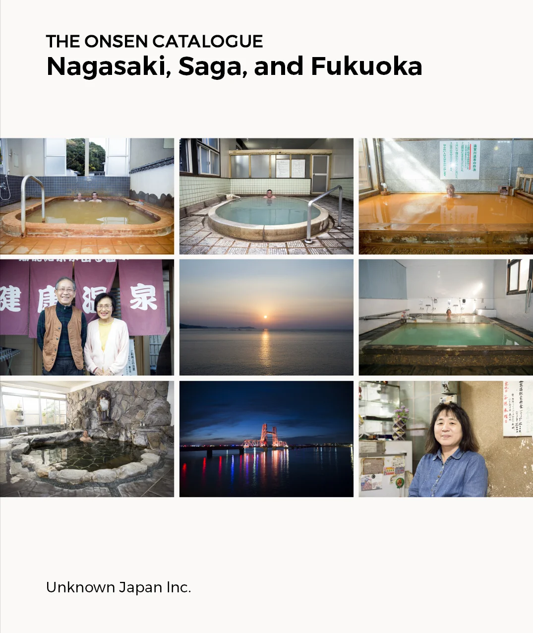 【E-book】THE ONSEN CATALOGUE "Nagasaki, Saga and Fukuoka"