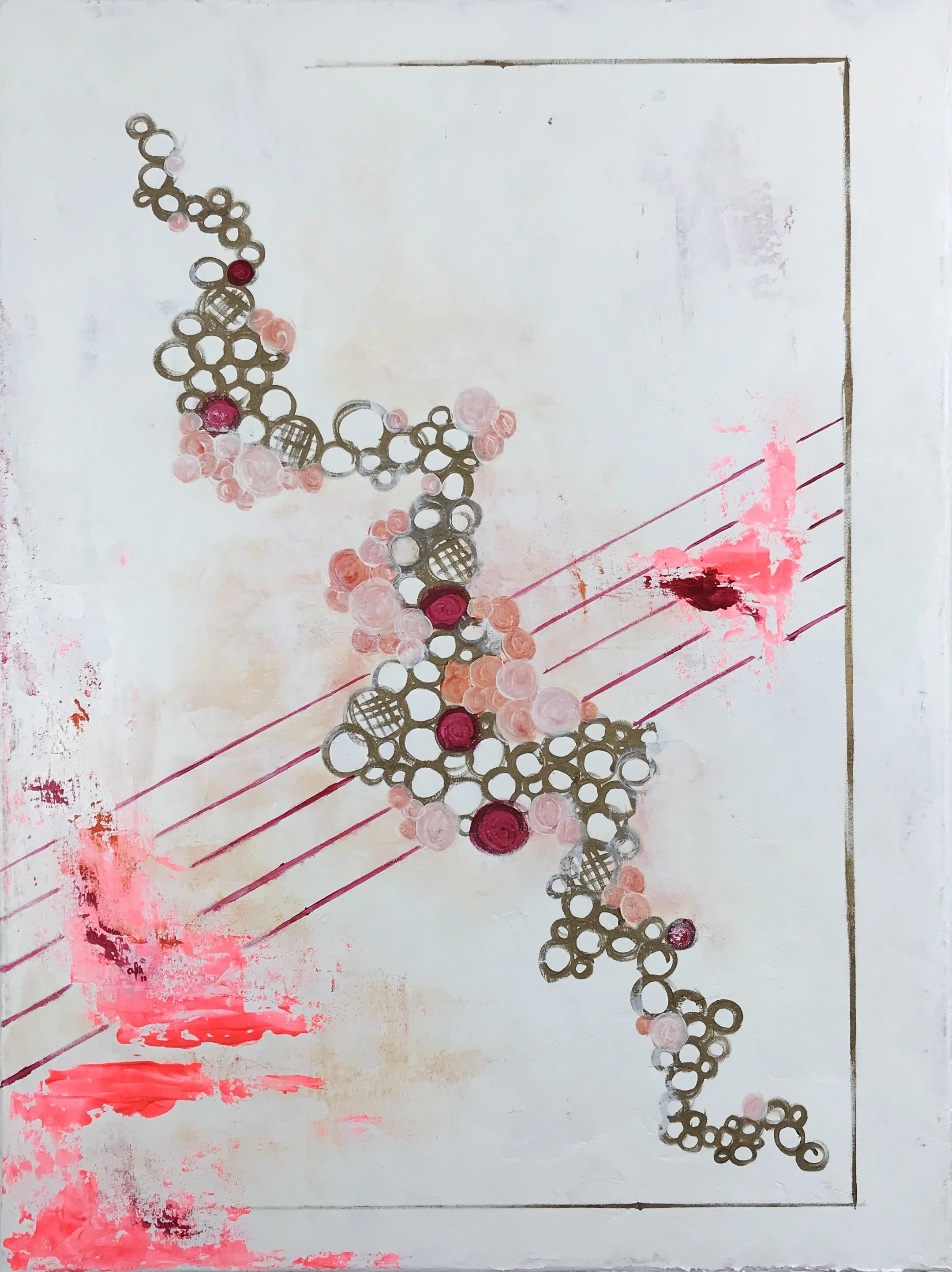play #2 acrylic painting on canvas